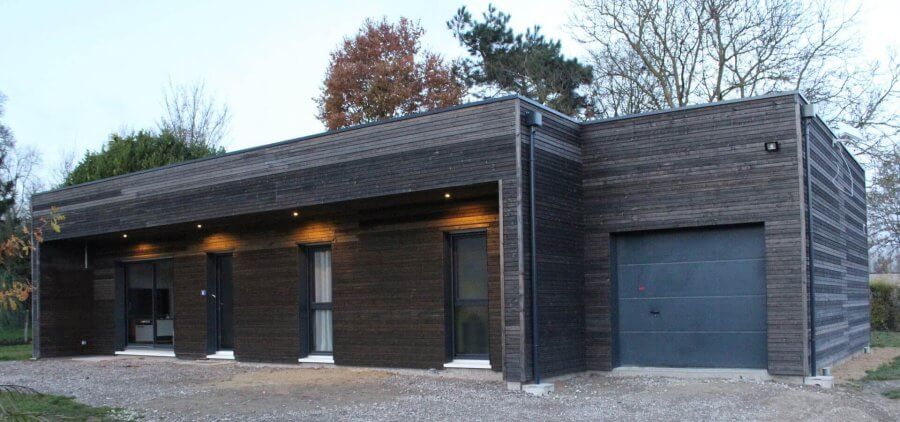 Maison ossature bois contemporaine à Rubempré (80260)