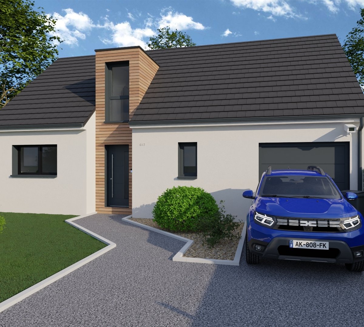 Maison ossature bois - Abbeville