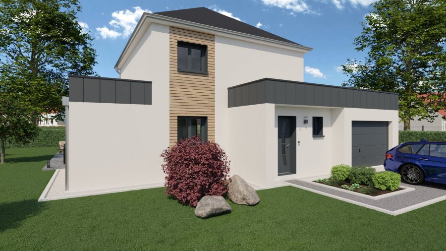 Maison R+1 3 chambres Jules - ardoise avant