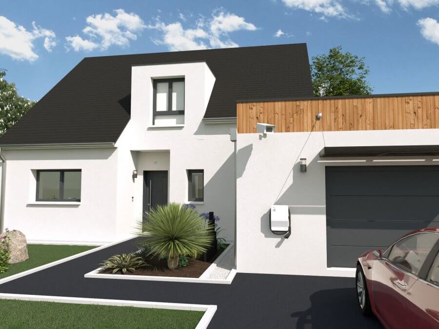 Modèle de maison ossature bois à étage - Mascaret