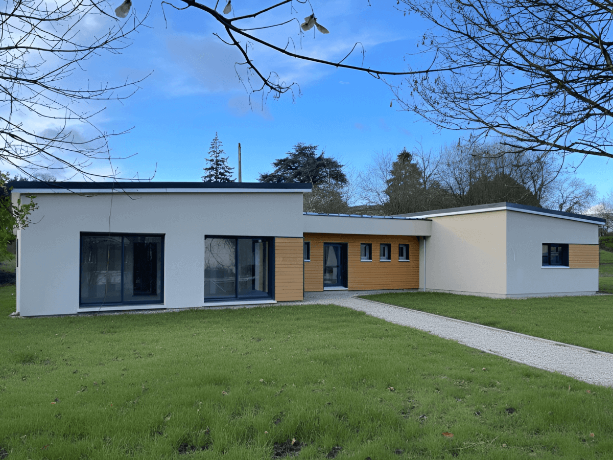 Cabinet kiné Albert - local professionnel ossature bois