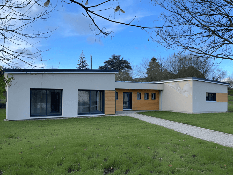 Cabinet kiné Albert - local professionnel ossature bois