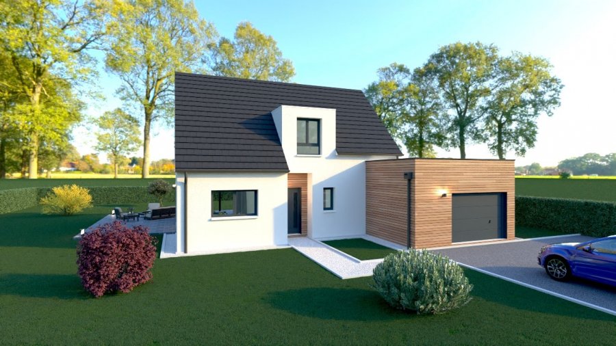 Maison neuve ossature bois 115 m² Albert (80300) 252 000 €