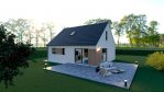 Maison neuve ossature bois 72 m² Démuin (80110) 170 000 €