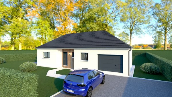 Maison ossature bois neuve à vendre clés en main à Camiers 62176