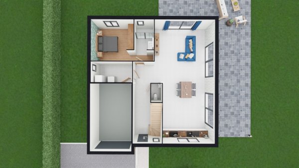 Maison ossature bois neuve à vendre clés en main à Beaucamps-le-Vieux 80430