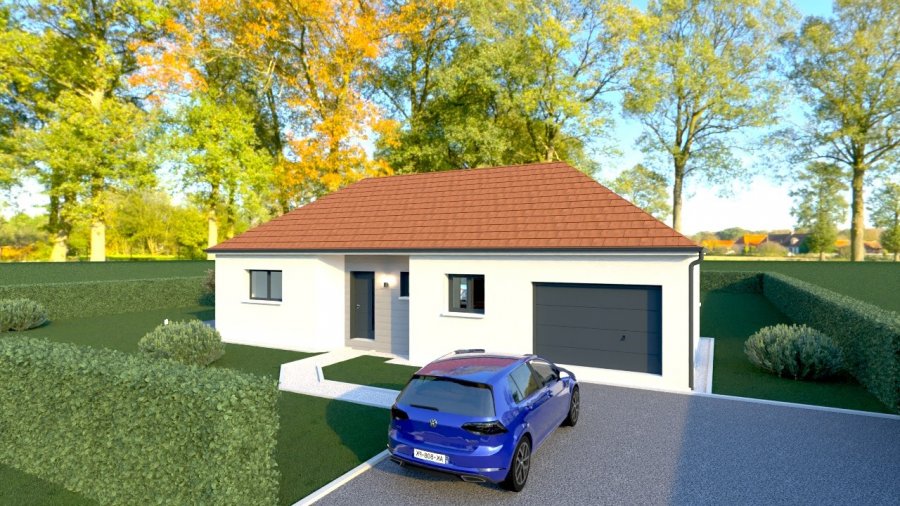 Maison neuve ossature bois 100 m² Offin (62990) 257 000 €