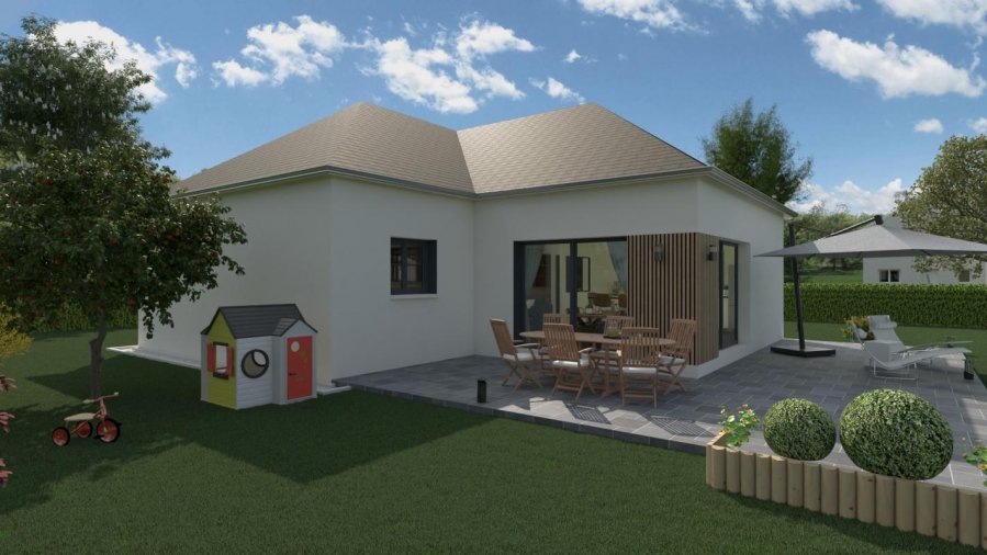 Maison neuve ossature bois 100 m² Érondelle (80580) 254 000 €