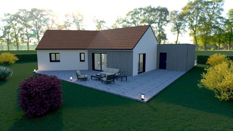 Maison neuve ossature bois 95 m² Pernois (80670) 253 000 €
