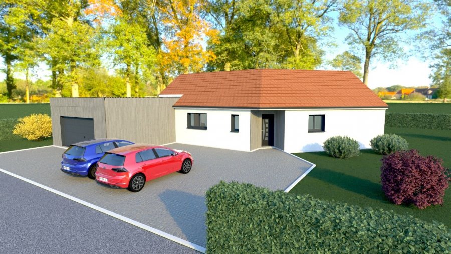 Maison neuve ossature bois 95 m² Pernois (80670) 253 000 €