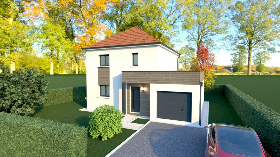 Maison neuve ossature bois 90 m² Vecquemont (80800) 255 000 €