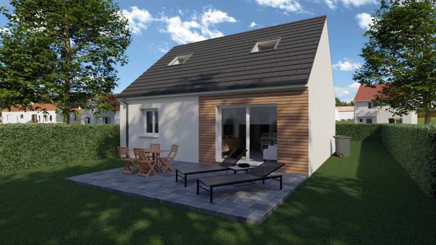 Maison neuve ossature bois 61 m² Abbeville (80100) 182 200 €