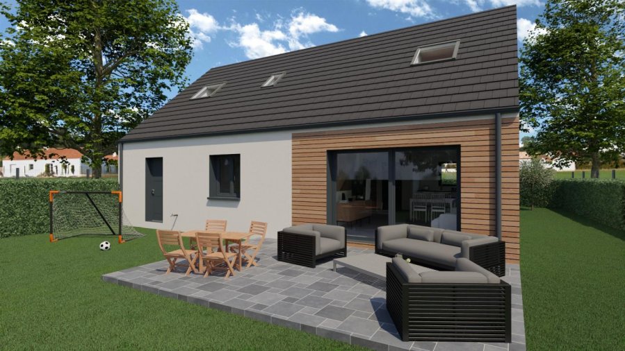 Maison neuve ossature bois 65 m² Abbeville (80100) 239 000 €