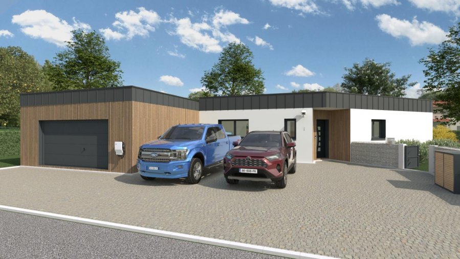 Maison neuve ossature bois 95 m² Puchevillers (80560) 255 000 €