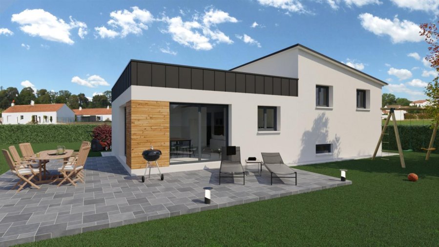Maison neuve ossature bois 90 m² Yzeux (80310) 261 000 €
