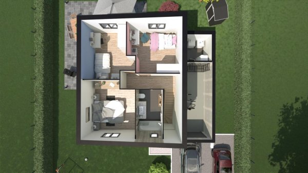 Maison neuve 90 m² Oisemont (80140) 242 000 €