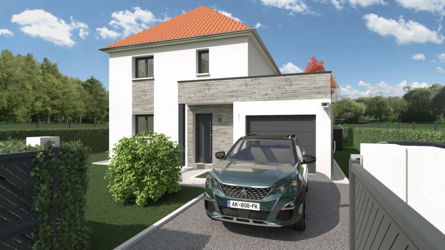 Maison neuve ossature bois 90 m² Bazinval (76340) 227 000 €