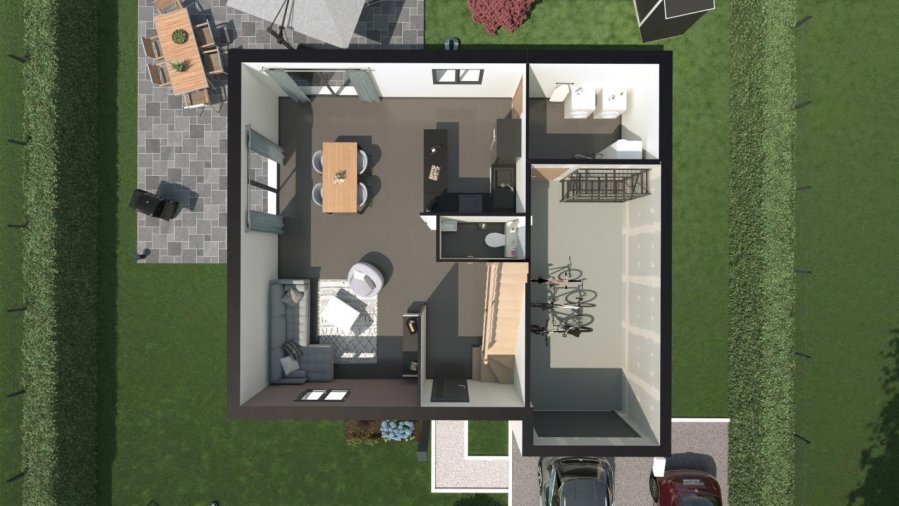 Maison neuve ossature bois 90 m² Berneuil (80620) 250 000 €