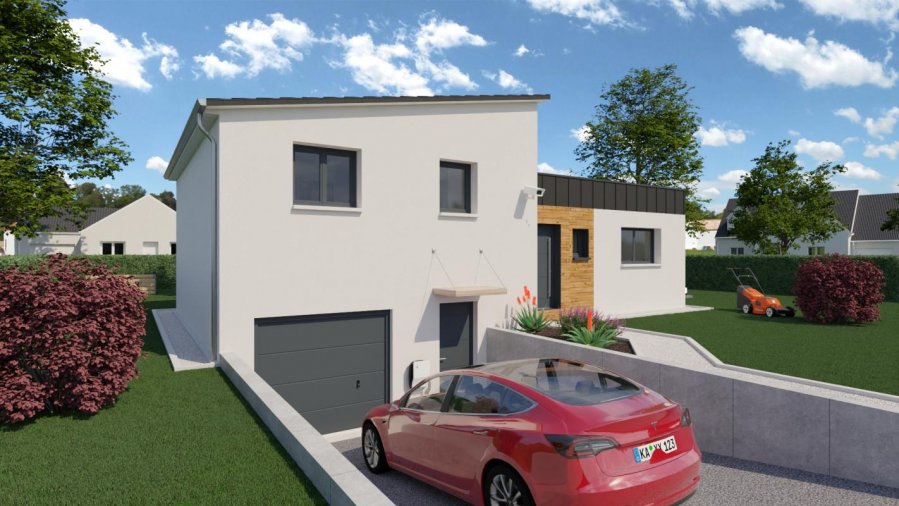 Maison neuve ossature bois 90 m² Oisemont (80140) 258 000 €