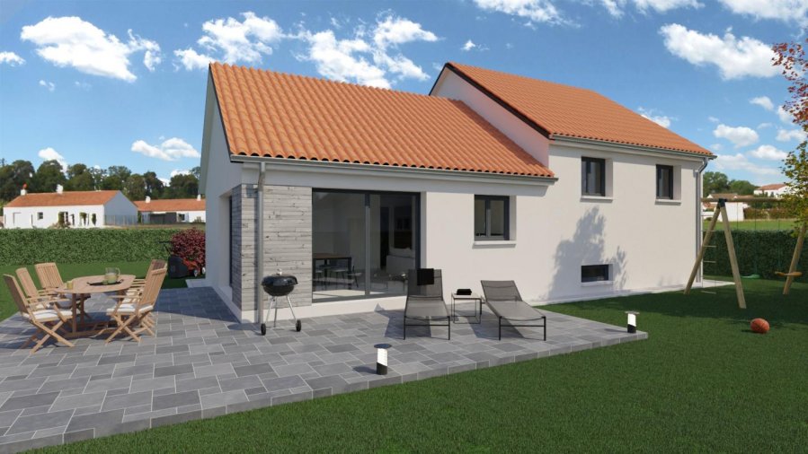 Maison neuve ossature bois 90 m² Oisemont (80140) 258 000 €
