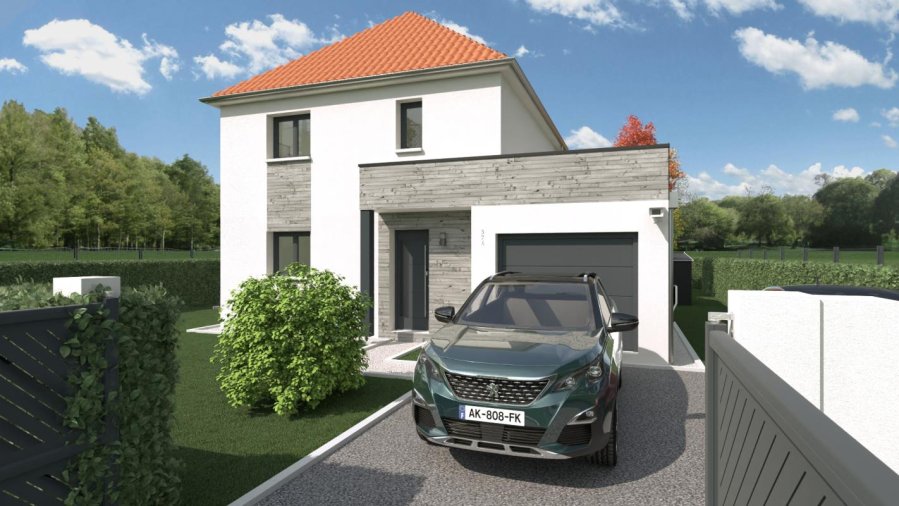 Maison neuve ossature bois 90 m² Martainneville (80140) 222 000 €